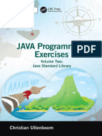 Java Programming Exercises Volume Two Java Standard Library