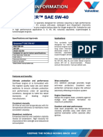 SynPower 5W-40-PI Sheet