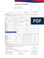 APPLICATION FORM Revised Final