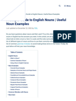 A Simple Guide To English Nouns - Useful Noun Examples - 7ESL