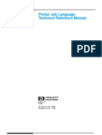 HP PJL Command Manual