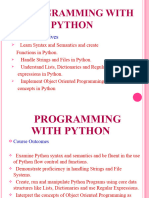 Unit-1 Intro To Python