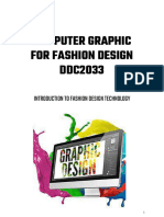 1.0 Introduction Computer Graphic For Fashion Design