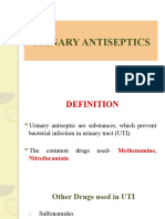 Urinary Antiseptics