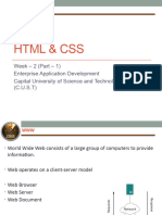 3 HTML CSS