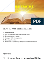 Bible Truths Lecture 1