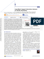 Dong Et Al 2020 Reaction Induced Strong Metal Support Interactions Between Metals and Inert Boron Nitride Nanosheets