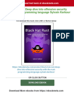 (FREE PDF Sample) Black Hat Rust Deep Dive Into Offensive Security With The Rust Programming Language Sylvain Kerkour Ebooks