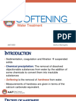 Water Treatment by Softening 