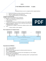 1.overview of Operating System