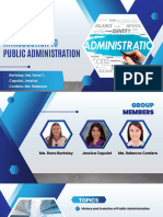 Module 1 - Introduction To Public Administration