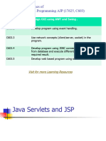 Java Servlets and JSP