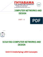 UNIT 2-SCSA1502-Underlying LAN Concepts