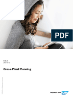 Cross Plant Planning 1