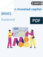 Return On Invested Capital: (ROIC)