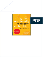 Immediate Download Emotionally Intelligent Leadership For Students Inventory All Chapters