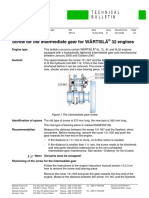 Wartsila 32 Technical Bulletin - Intermediate Gear Screw