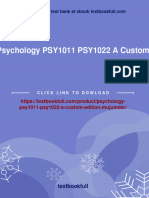 Psychology PSY1011 PSY1022 A Custom Edition Mujumdar Download PDF