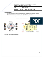 Cloud Computing UNIT I, II