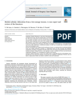 Medial Subtalar Dislocation From A Low-Energy Trau