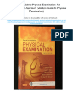 Seidel's Guide To Physical Examination: An Interprofessional Approach (Mosby's Guide To Physical Examination)