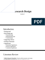 Lecture 5 (Week 3) Research Method