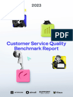 Customer Service Quality Benchmark Report 23