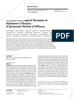 2010 - Nonpharmacological Therapies in AD