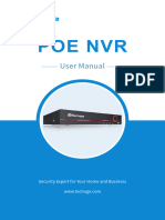 Techage PoE NVR - 140x210mm - XMeye - Pro - User Manual