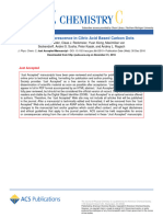 Molecular Fluorescence in Citric Acid Based Carbon Dots