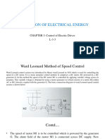 Utilization of Electrical Energy: CHAPTER 3: Control of Electric Drives L-3-3