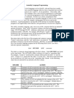 Assembly Language Programming