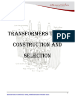 Electrical Power Transformers, Testing and Maintenance and Protection