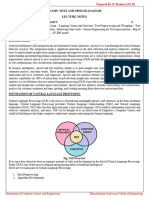 Text and Speech Analysis Notes CCS369-UNIT 1