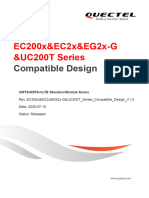 Quectel EC200x&EC2x&EG2x-G&UC200T Series Compatible Design V1.0