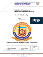 6th Sem Electrical Syllabus 2023-24