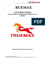 Truemax Stationary Concrete Batching Plant CPB60S