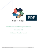 EP7.002.001 NEOM E MS PRO-003 Noise and Vibration Control Rev 001