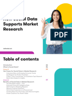 How Social Data Support Market