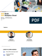 My LNL Sap Build Sap Analytic Cloud