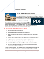 BCM 3 - Unit 1c - CONCRETE TECHNOLOGY