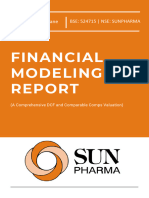 Financial Modelling Report Sun Pharma