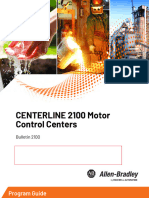 CENTERLINE 2100 Motor Control Centers: Program Guide