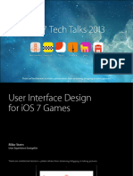 User Interface Design For IOS 7 Games