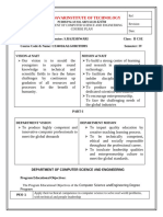 CS3401 Allgorithmscourse Plan