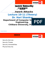 Lecture No - 10-11 - Network Security (REVISED)