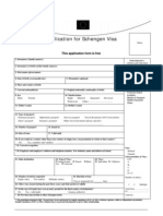 Greece Visa Form