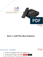 Unifi Plus Box - Installation Guide and Trouble Shooting Guide For Installer - v1