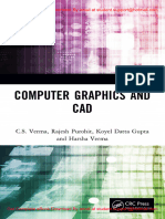 Ebook Computer Graphics and CAD 1e by C.S. Verma, Rajesh Purohit, Koyel Datta Gupta, Harsha Verma