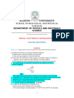 SPH 102 Exercise Questions